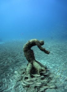 Jason deCaires Taylor Sculpture Museo Atlántico, Lanzarote, Spain