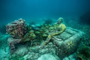 Jason deCaires Taylor Sculpture Inertia MUSA, Mexico