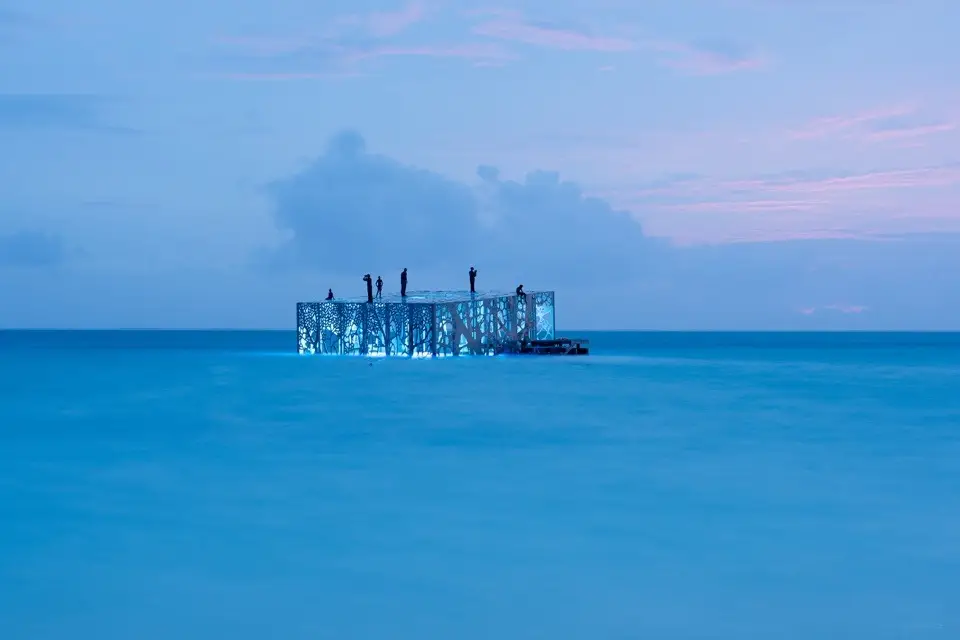 Coralarium, Sirru Fen Fushi, Maldives. 2018 Jason deCaires Taylor